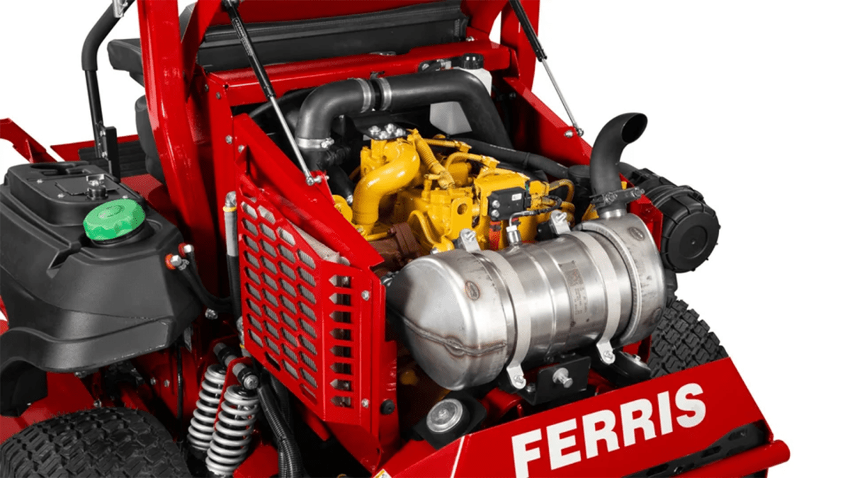 Ferris IS6200 Zero-Turn Mower Runs a CAT Turbodiesel Engine
