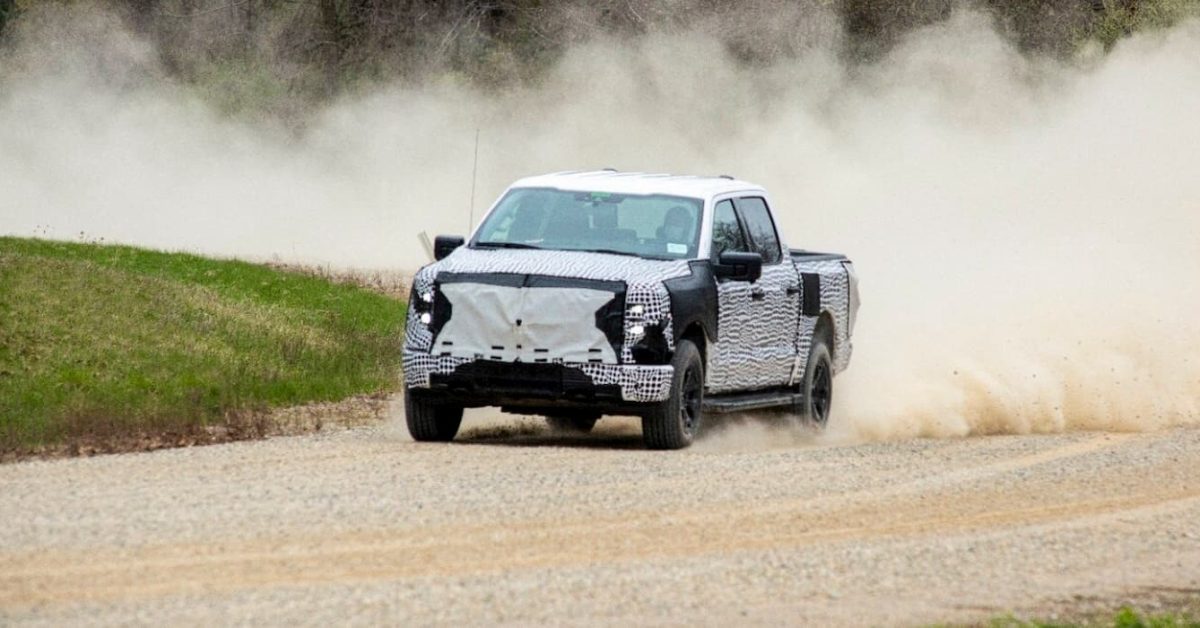 Ford's $30,000 EV Pickup Spotted Testing in Public for First Time