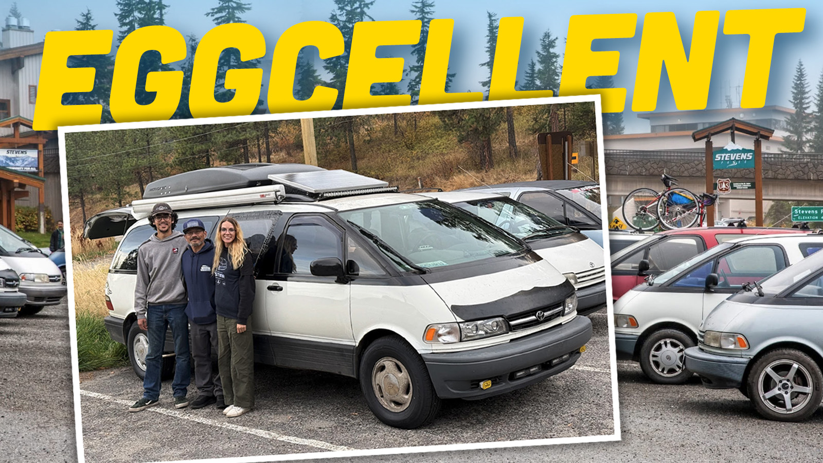 Inside the World's Largest Toyota Previa Cruise in Washington