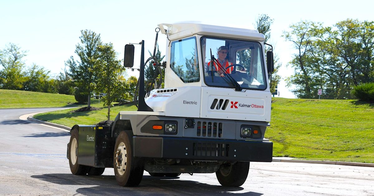 Kalmar Ottawa T2 EV Electric Yard Truck Deployed in Canada